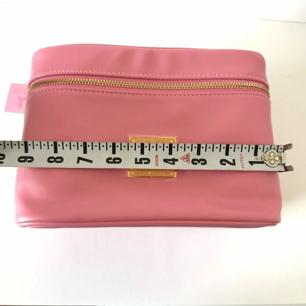 Jeffree Star Cosmetics Pink Travel Skincare Makeup Bag Case Discontinued NWT
